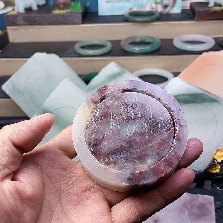 【闪购商品】石英质玉（金丝玉）手镯未镶嵌有**可加工定制