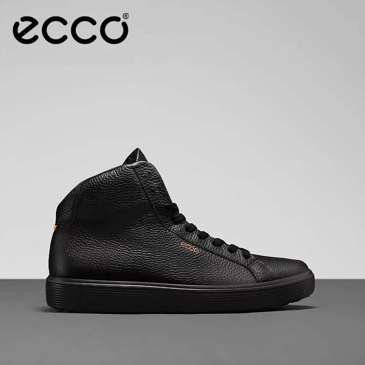 ECCO爱步【柔酷60周年男鞋系列】时尚百搭高帮耐磨休闲男鞋 582424
