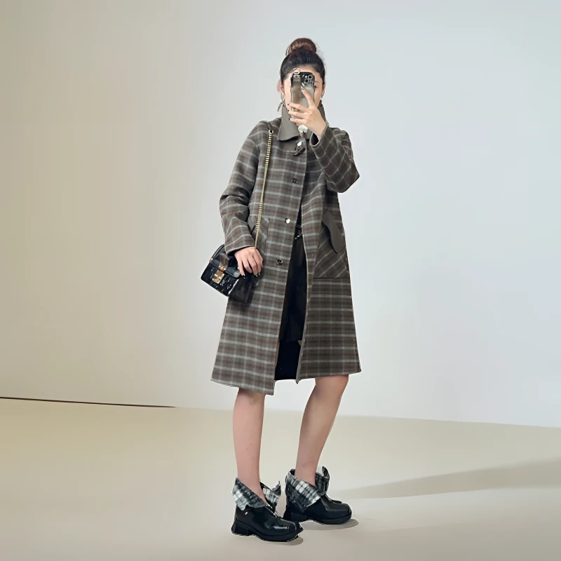 【超超专属】2606羊毛时尚毛呢外套百搭秋冬