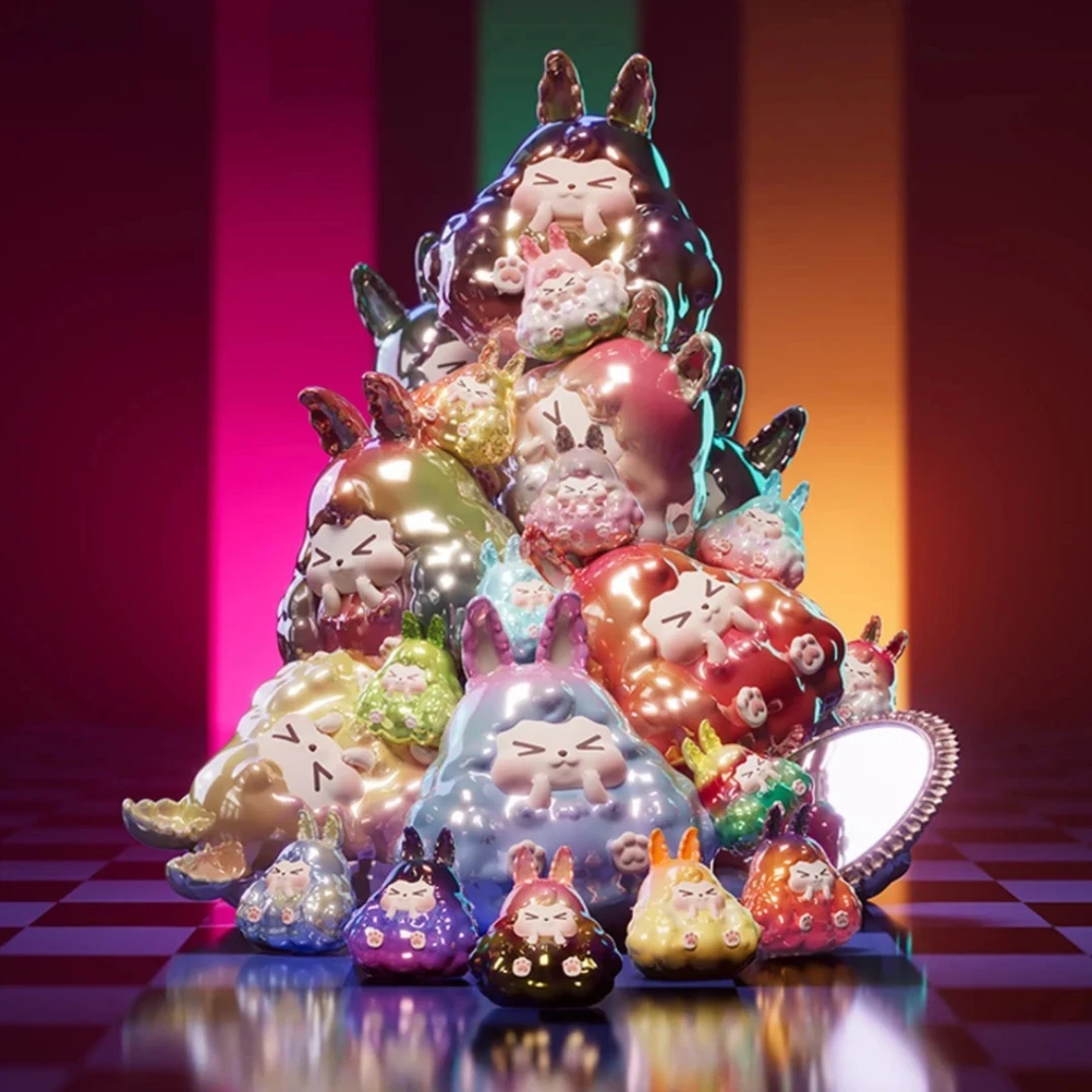 【拆盒】Suplay KIKI幻影MiNi萌粒系列潮玩盲盒
