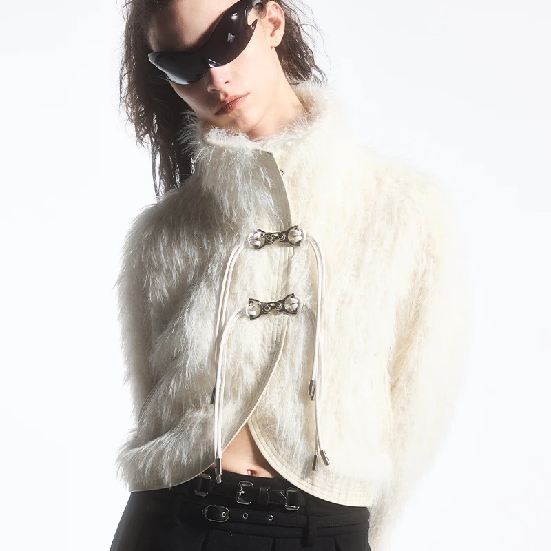 【斯拉夫】Auuuu/uhot 新中式轻奢秋冬短外套UWFW6W079