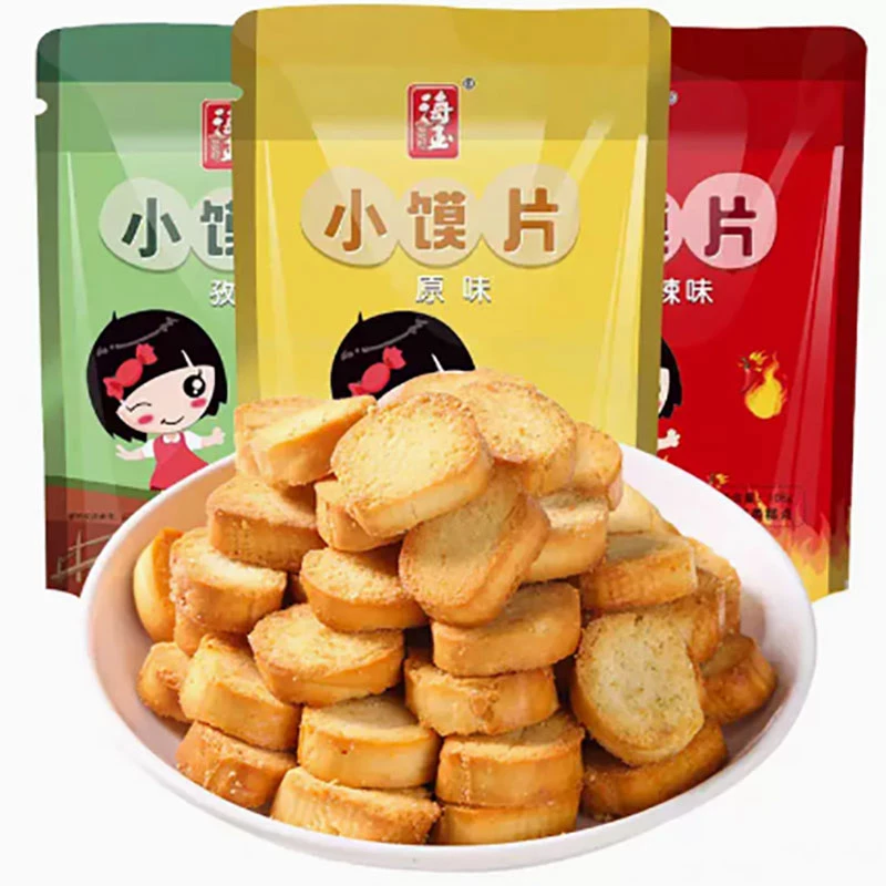 海玉小馍片108g（口味随机） 早餐饼干休闲零食食用多种营养健康