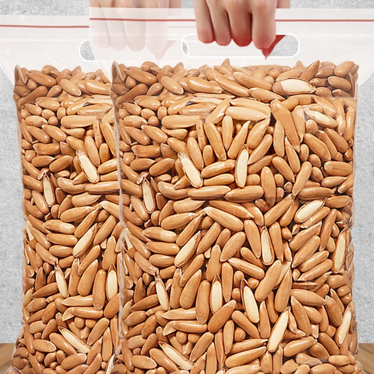 巴西松子2023坚果新鲜货阿富汗手剥长特大颗粒年货零食罐装6g袋装