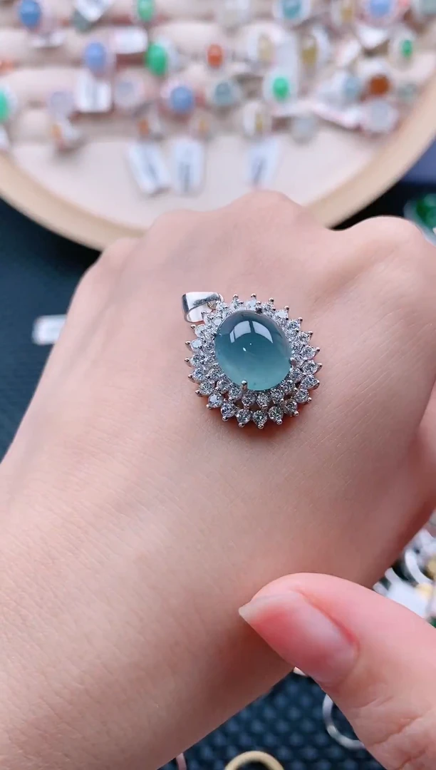 【闪购商品】翡翠戒指未镶嵌天然A货翡翠