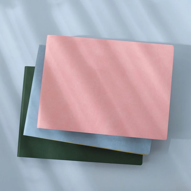 ⑤【801-1000】横款少女心网格手帐本