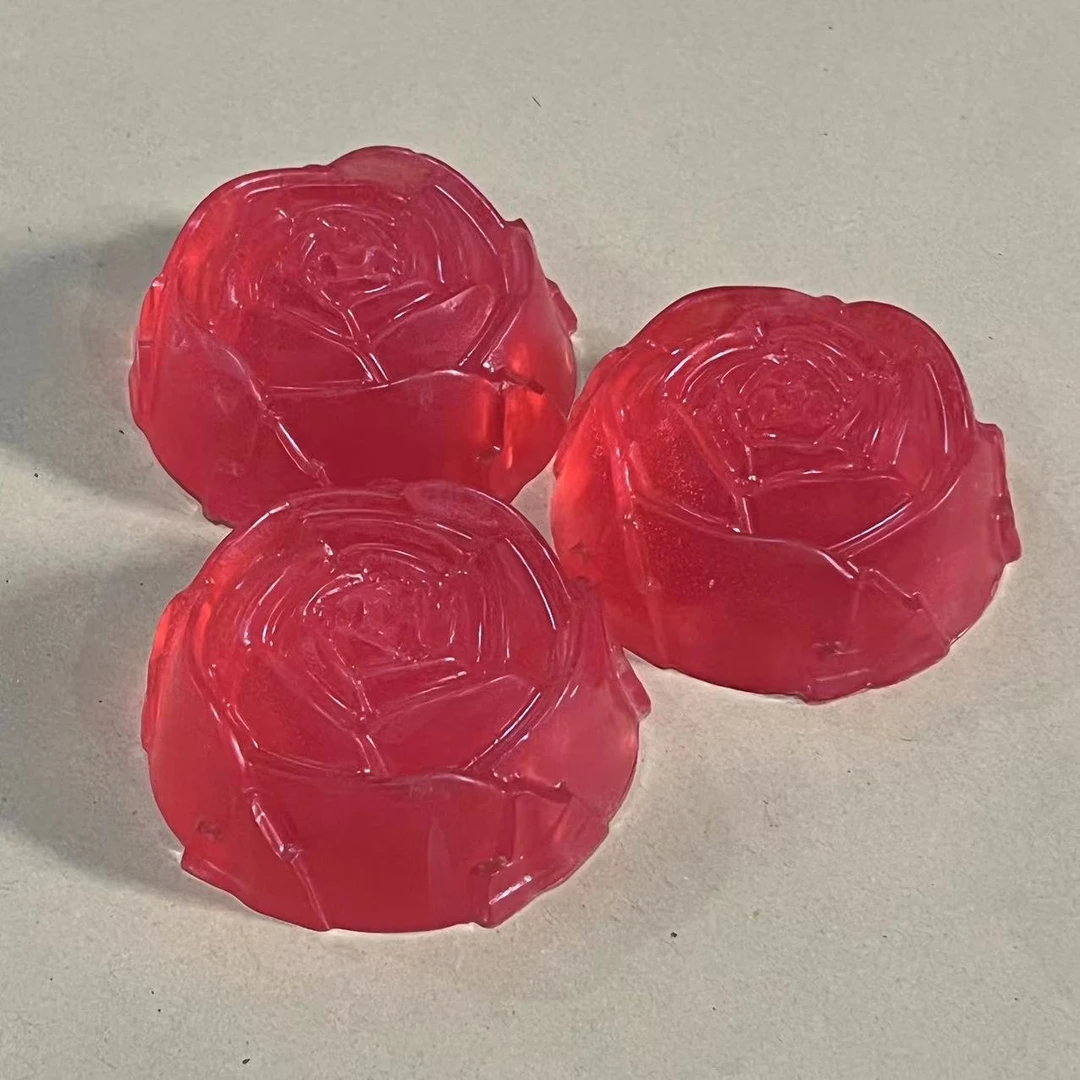 无人区玫瑰花朵油皂