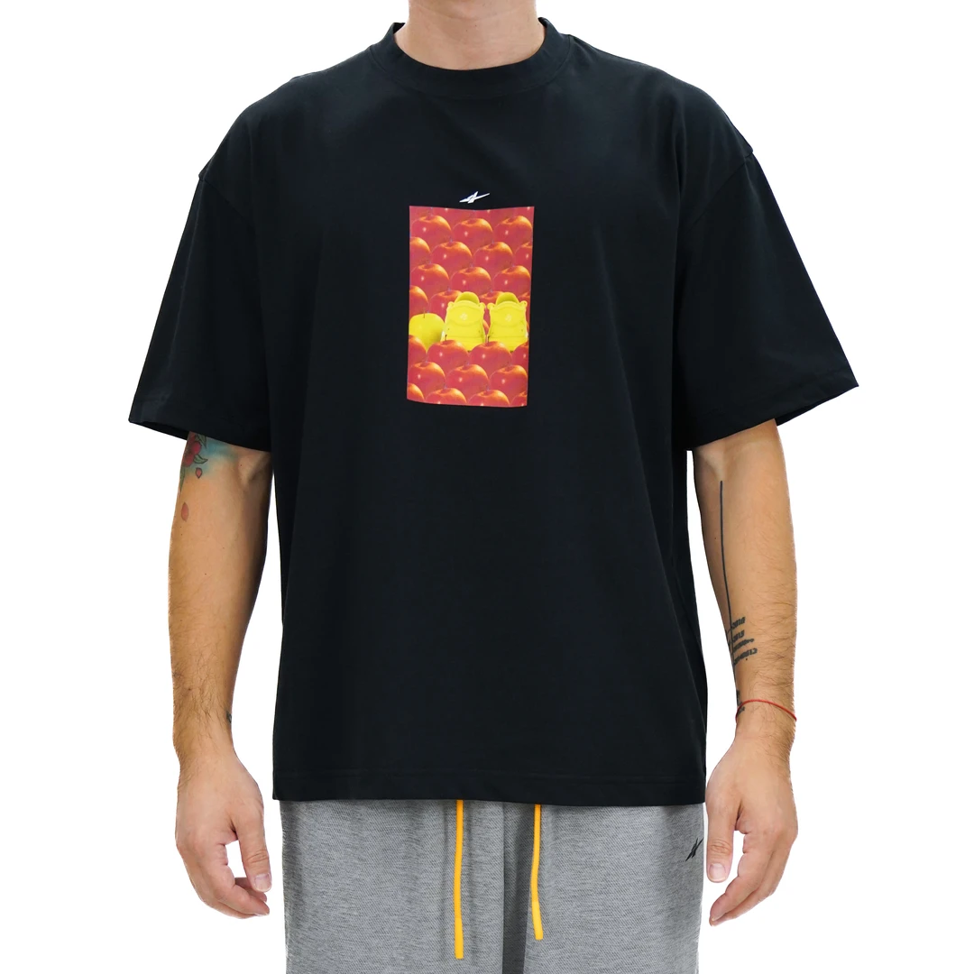 SPO苹果生活T恤黑色