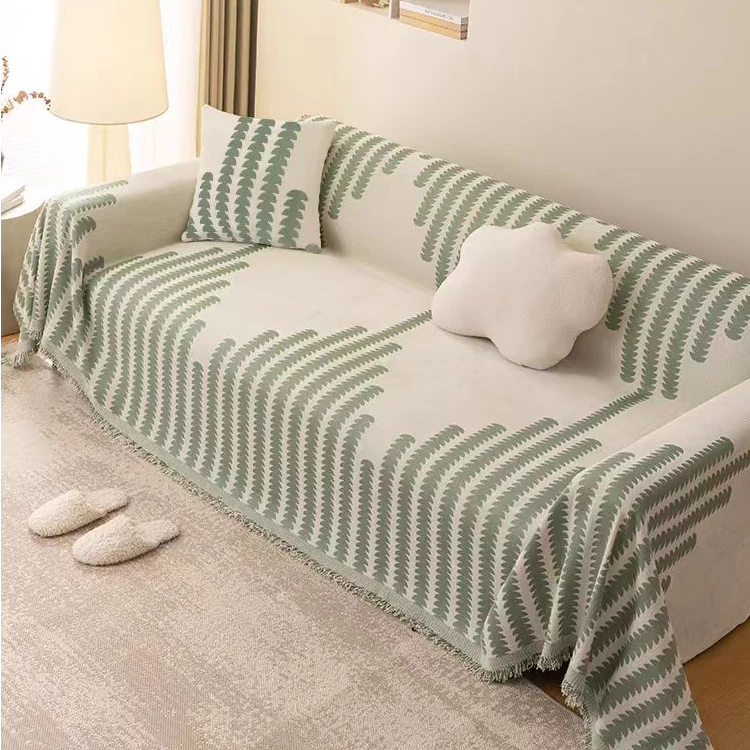 雪尼尔沙发盖布防滑防猫抓沙发套2024新款沙发巾一整张全盖坐垫