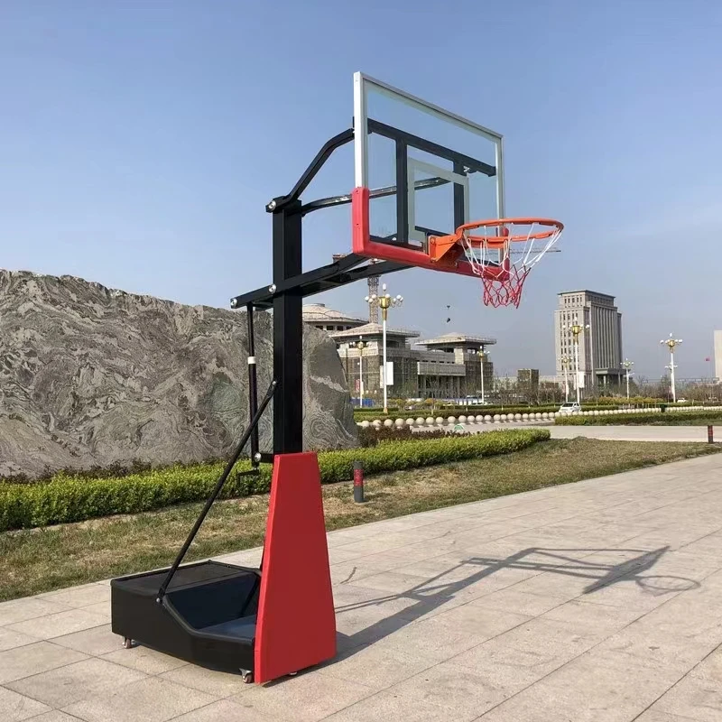 广东篮球架室内室外游乐场所学校篮球场批发厂家直销上门安装