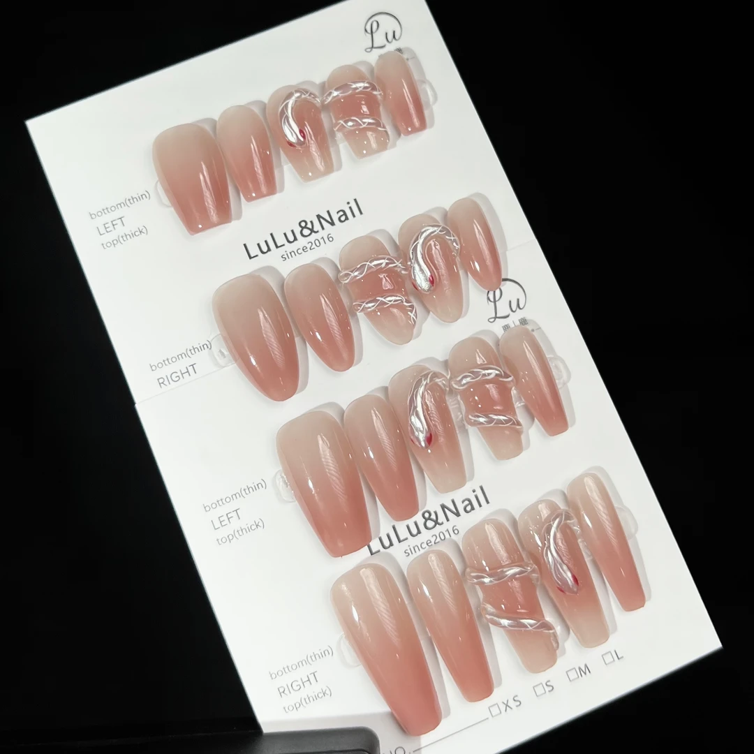 【灵蛇-孤品微瑕NO退换补】鹿鹿家-纯手工穿戴甲