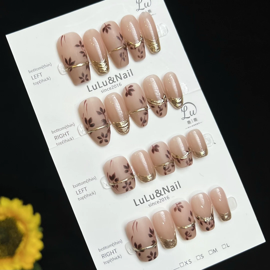 【含羞-孤品微瑕NO退换补】鹿鹿家-纯手工穿戴甲