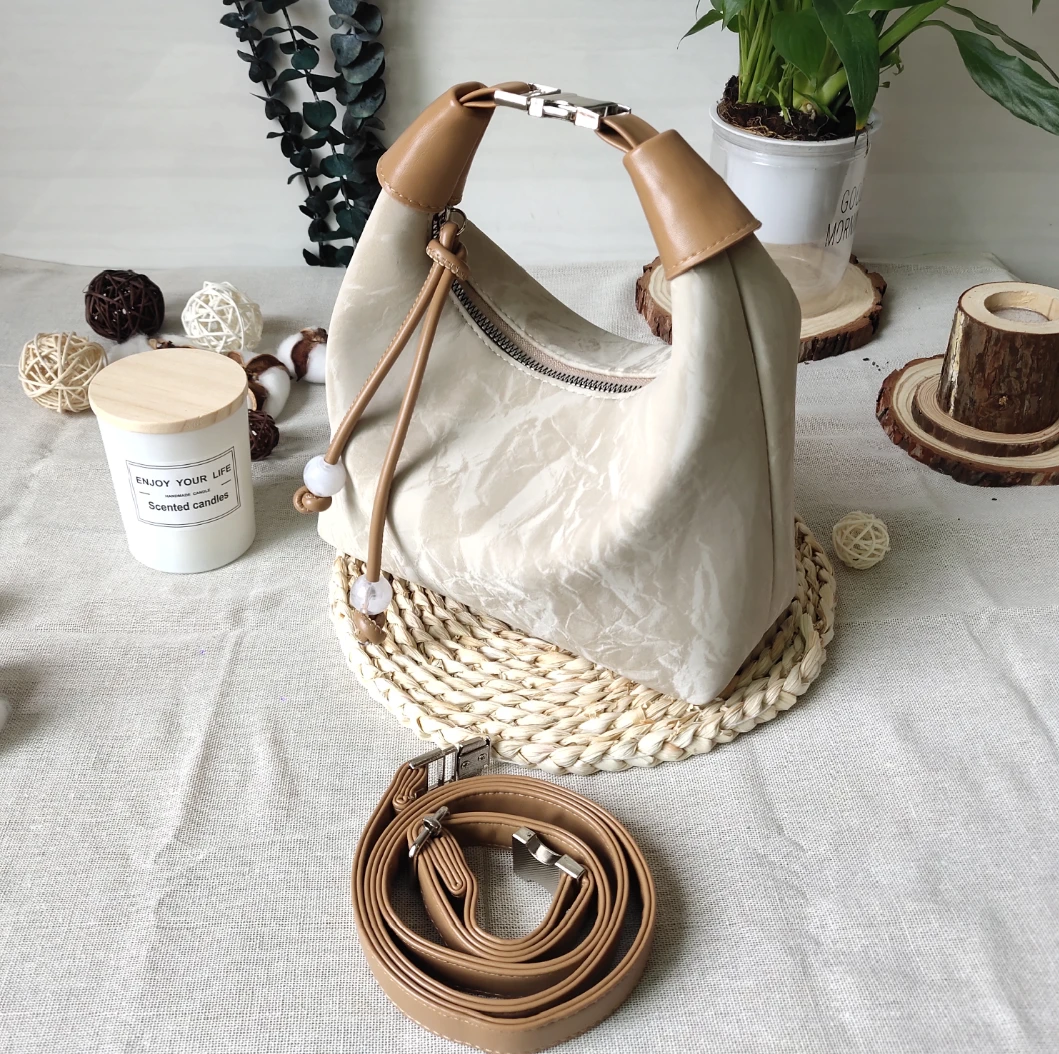 2025款爆款上班绒面料手提托特包通勤专用小拎包单肩包斜挎包女