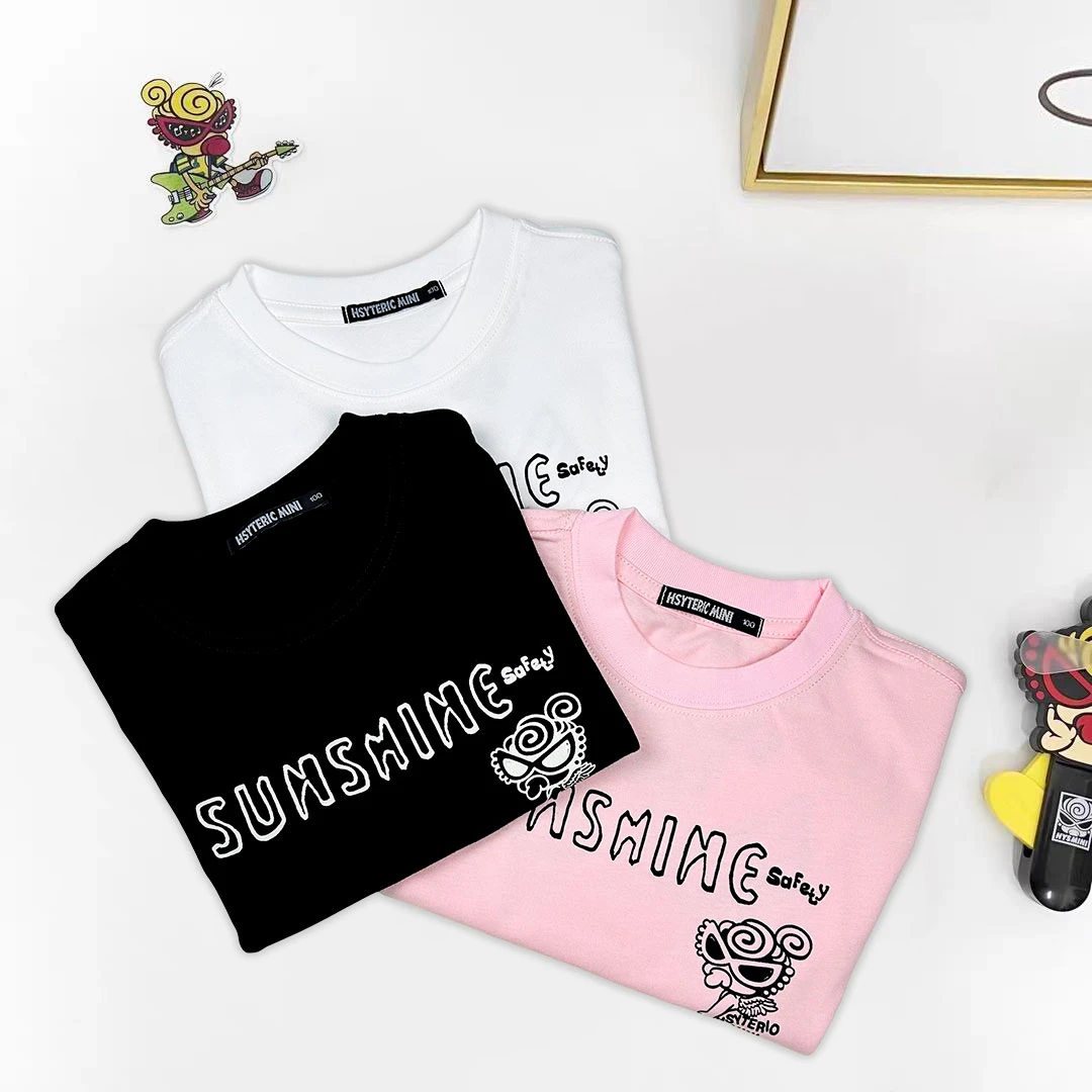 4142【小翅膀】圆领儿童亲子短袖