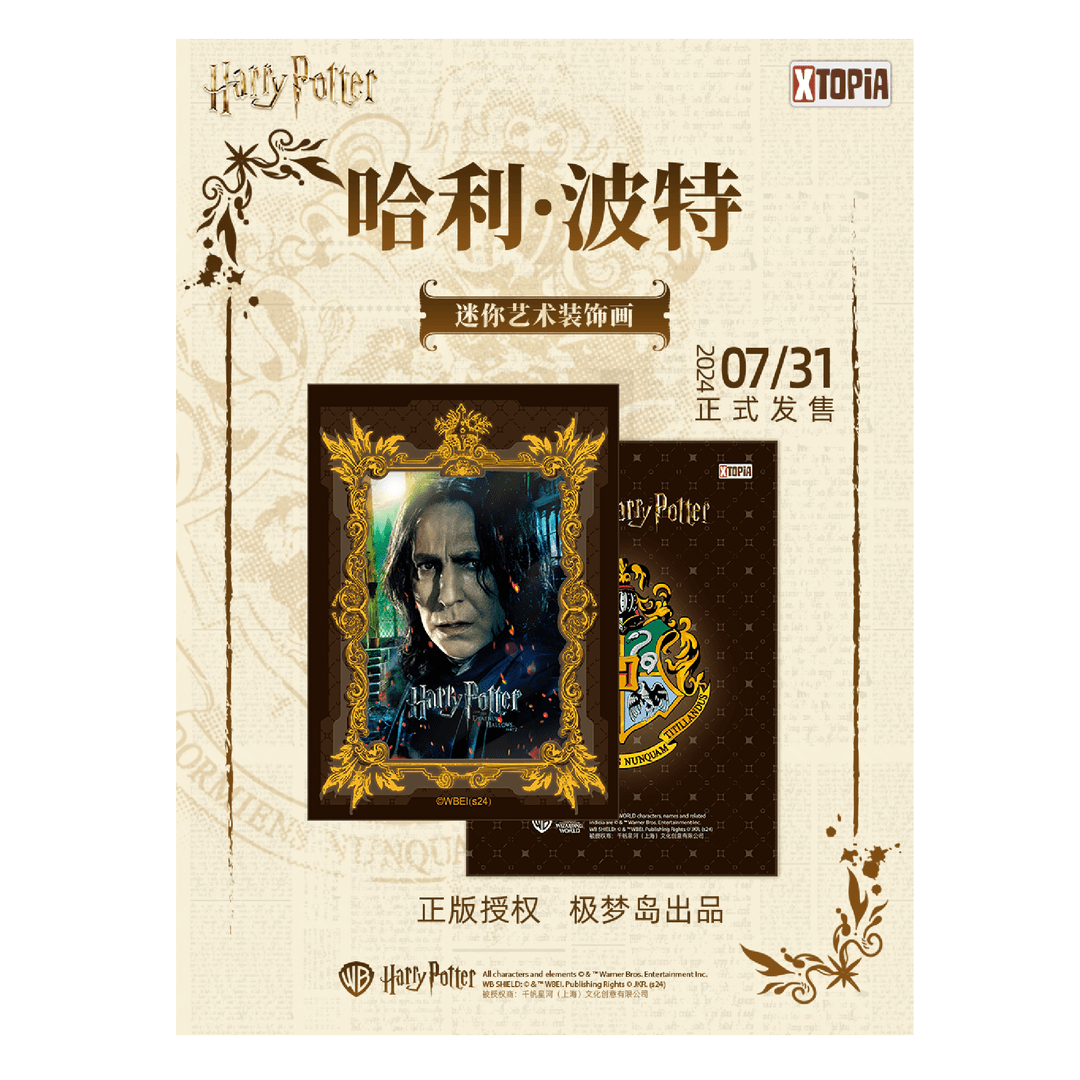 极梦岛XTOPiA 哈利波特【正版授权】迷你艺术装饰画-收藏盲盒(代拆)