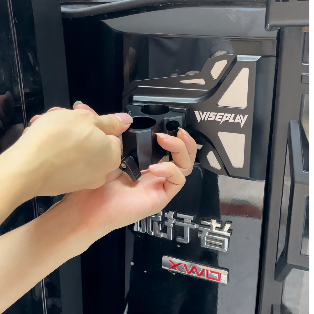 23-26款捷途旅行者专用旗杆支架底座尾门旗杆改装件旅行者改装件