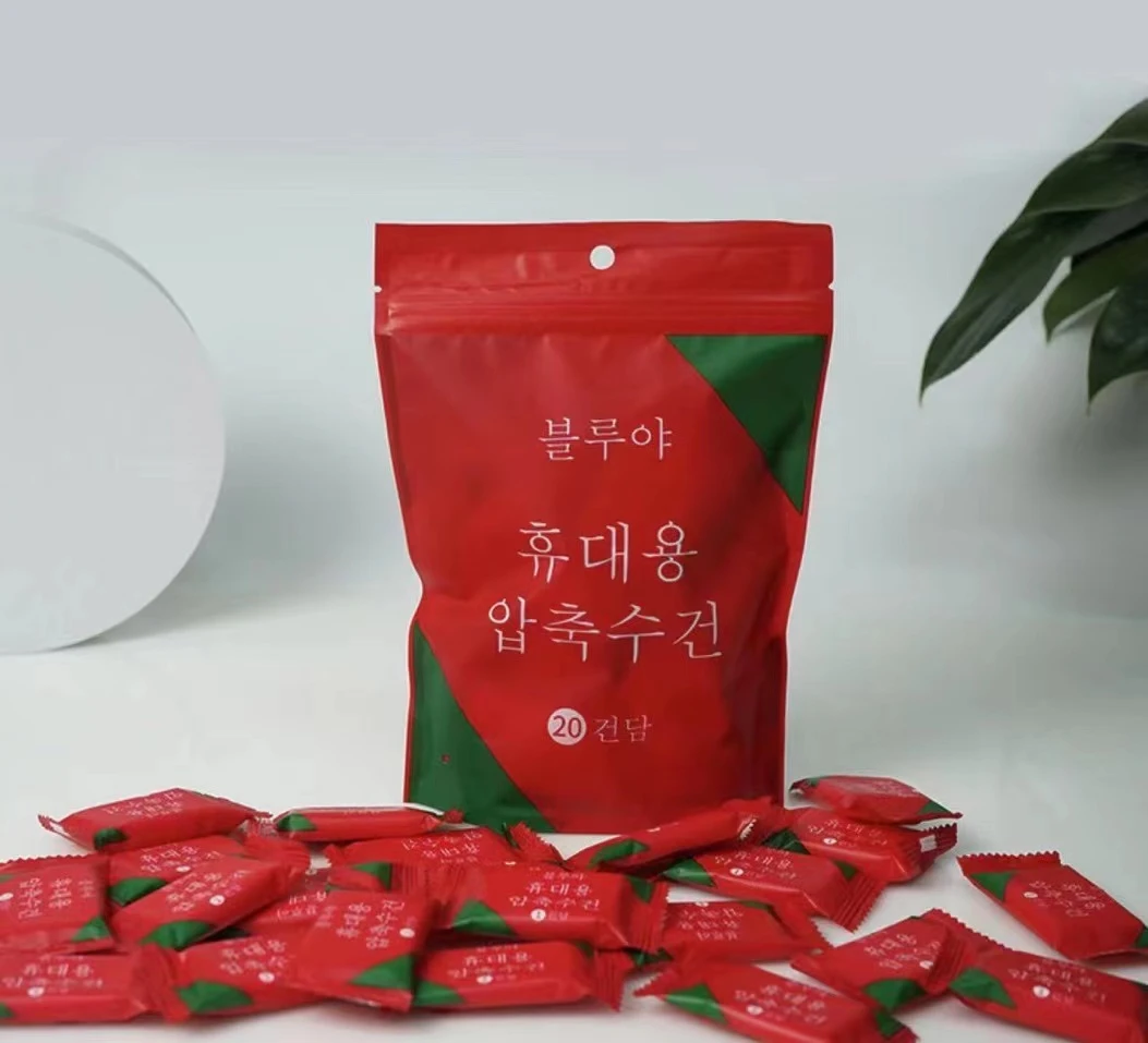 压缩毛巾旅行毛巾便携一次性洗脸巾卸妆装洁面巾小方巾