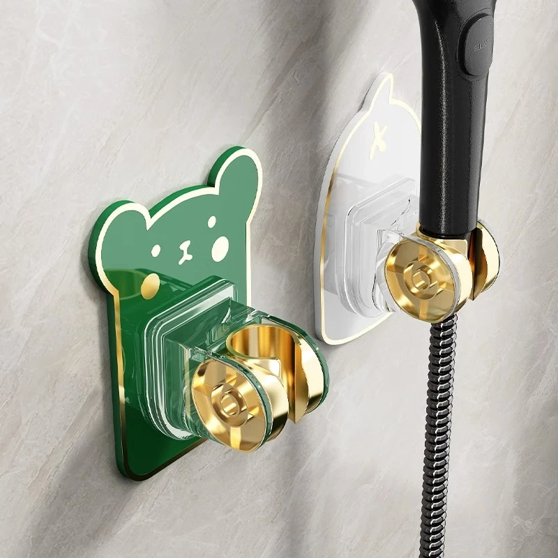 免打孔花洒支架浴室万向淋浴头固定神器可调节喷头挂座喷头墙座底