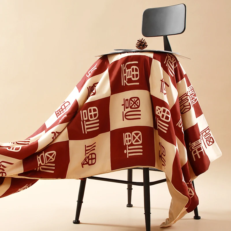 百福被夏凉被蚕丝被送妈妈婆婆长辈生日双人结婚礼物陪嫁喜被毯子