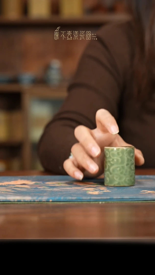 【闪购商品】杯圆柱祥云盖置圆柱祥云盖置