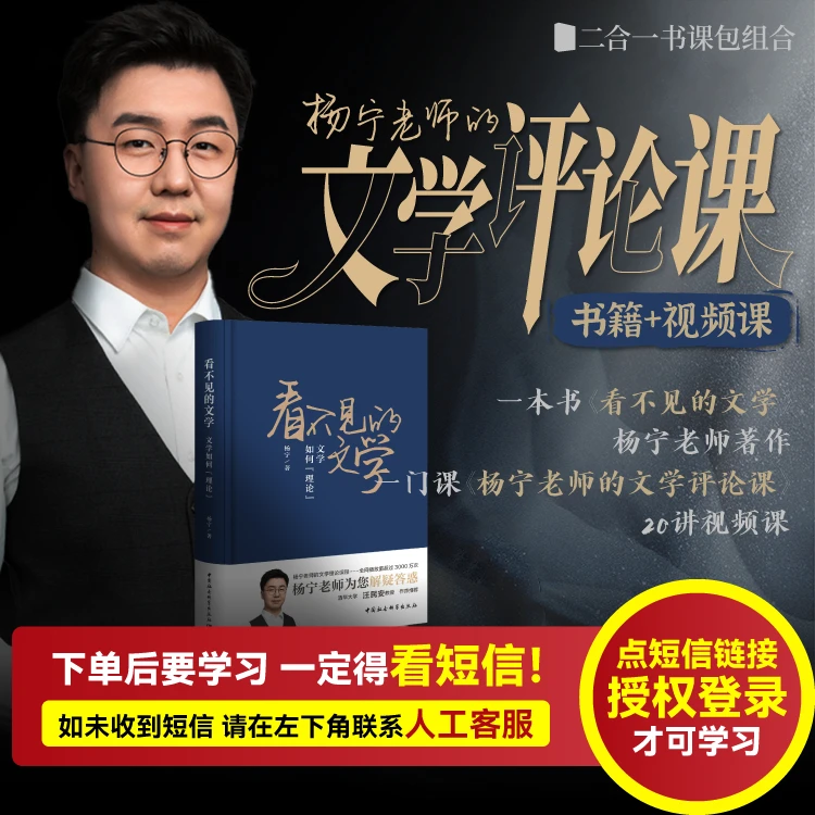 《杨宁老师的文学评论课》二合一书课包