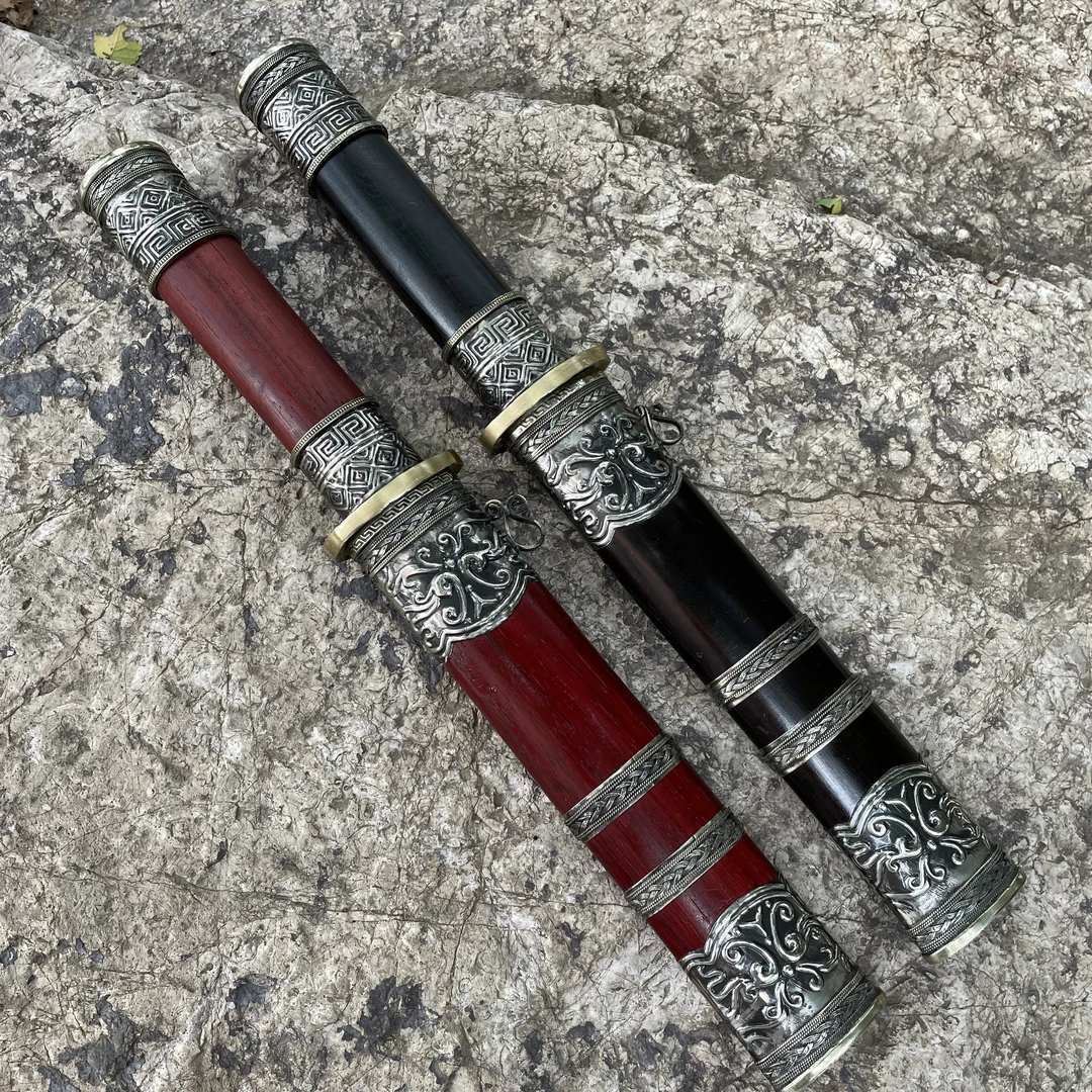 【正品】手工锻打百炼千层花纹钢，老师傅篆刻花纹精品西瓜刀小刀