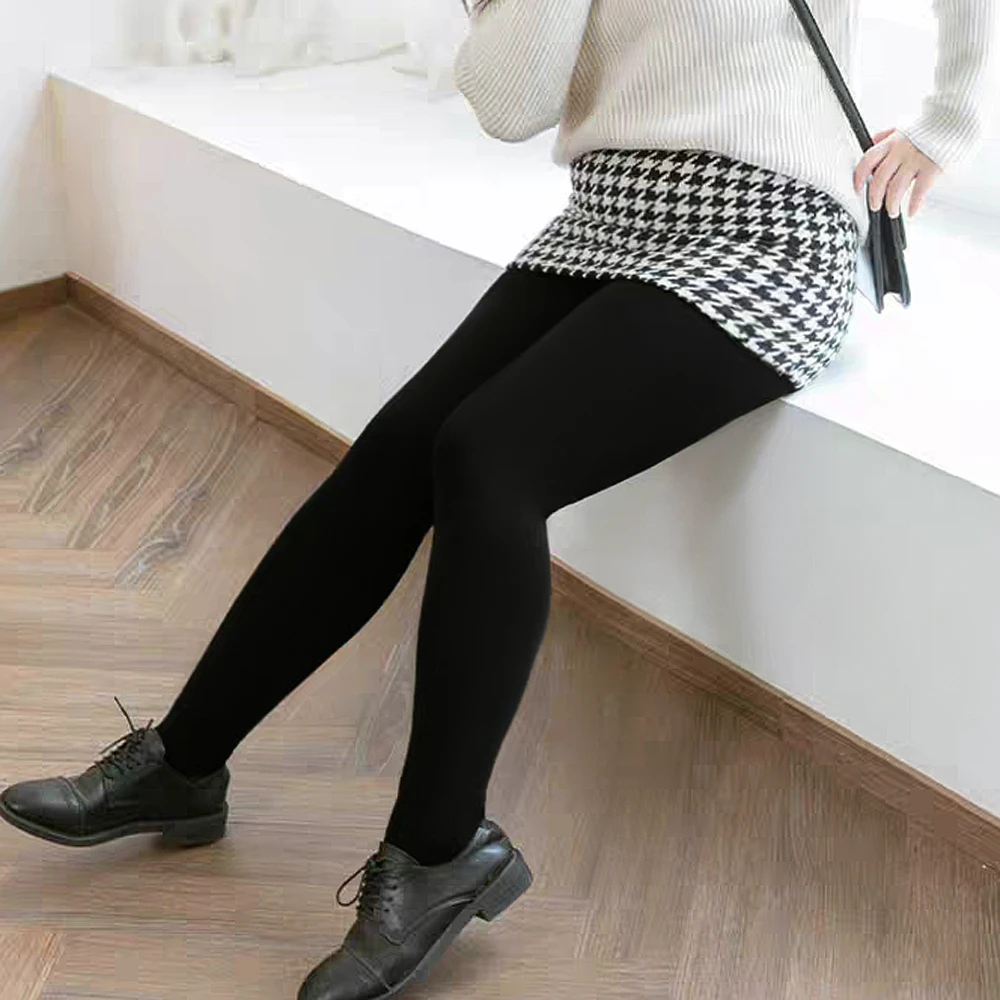 03大码女装280斤胖MM秋冬高腰加绒加厚外穿显瘦保暖打底裤