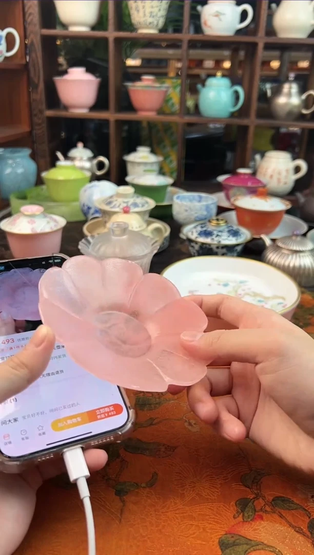 【闪购商品】密胺摆件粉色