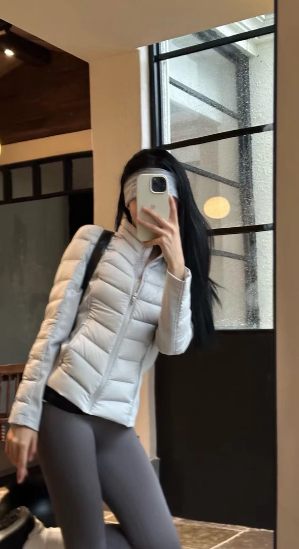 赫拉排骨拉链立领显瘦羽绒服 YR7021（福福）