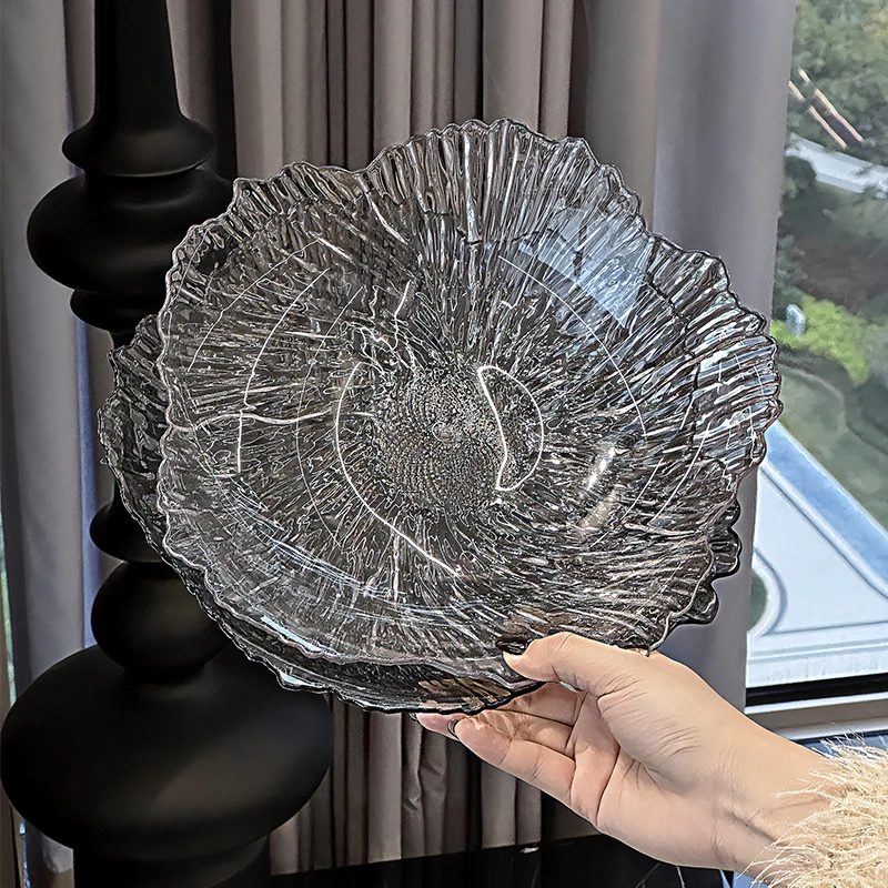 高档水果盘家用客厅2025新款茶几果盘商用前台糖果盘摆放零食盘