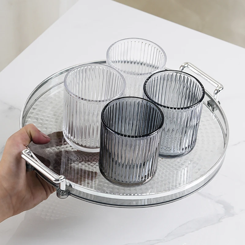 轻奢水果盘家用网红茶几茶具拖盘前台零食摆放盘糖果杯子置物收纳