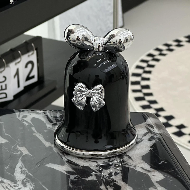 高颜值陶瓷牙签盒罐高级感创意收纳盒2025新款轻奢家用牙线棉签盒