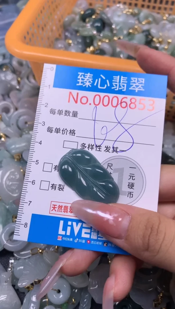 【闪购商品】翡翠颈饰未镶嵌含绳0006853