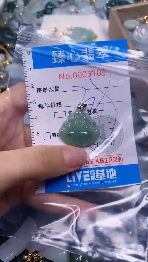 【闪购商品】翡翠颈饰未镶嵌含绳00031096