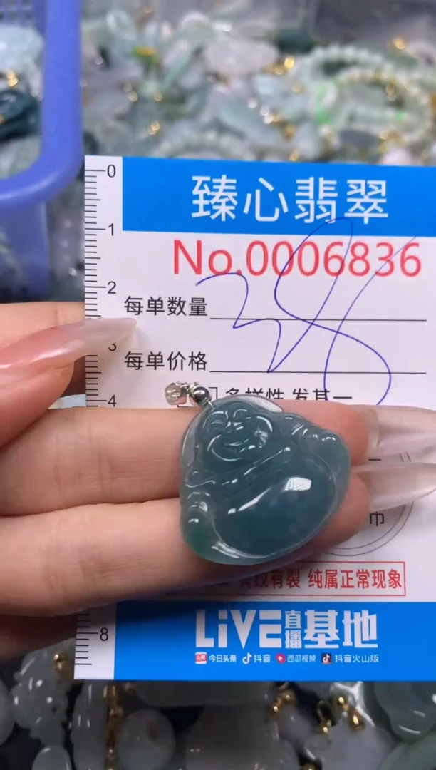 【闪购商品】翡翠颈饰未镶嵌含绳0006836