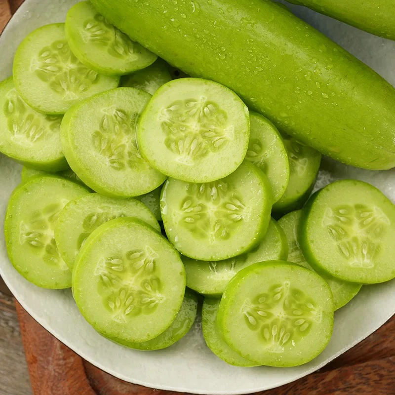 山东奶油小黄瓜水果生吃新鲜白玉黄瓜孕妇小孩应季时令脆嫩小黄瓜