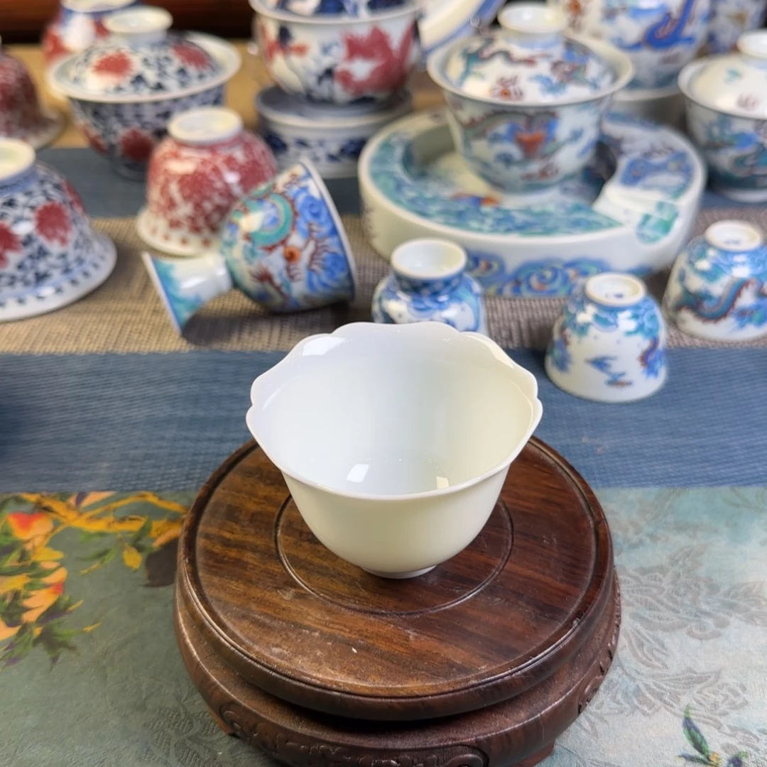 素胎葵口主人杯一个杯杯杯杯杯