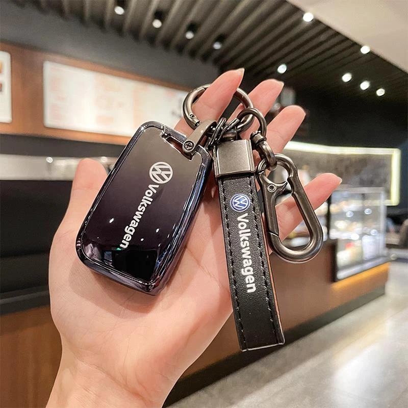 大众帕萨特钥匙套迈腾cc汽车b8途岳330速腾高档壳扣男23新款朗逸