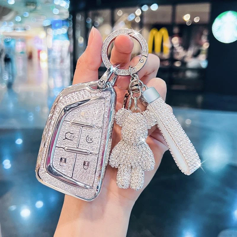 凯迪拉克ct5钥匙套24款xt5/xt4/xts女ct6高档atsl壳xt6扣ct4车gt4