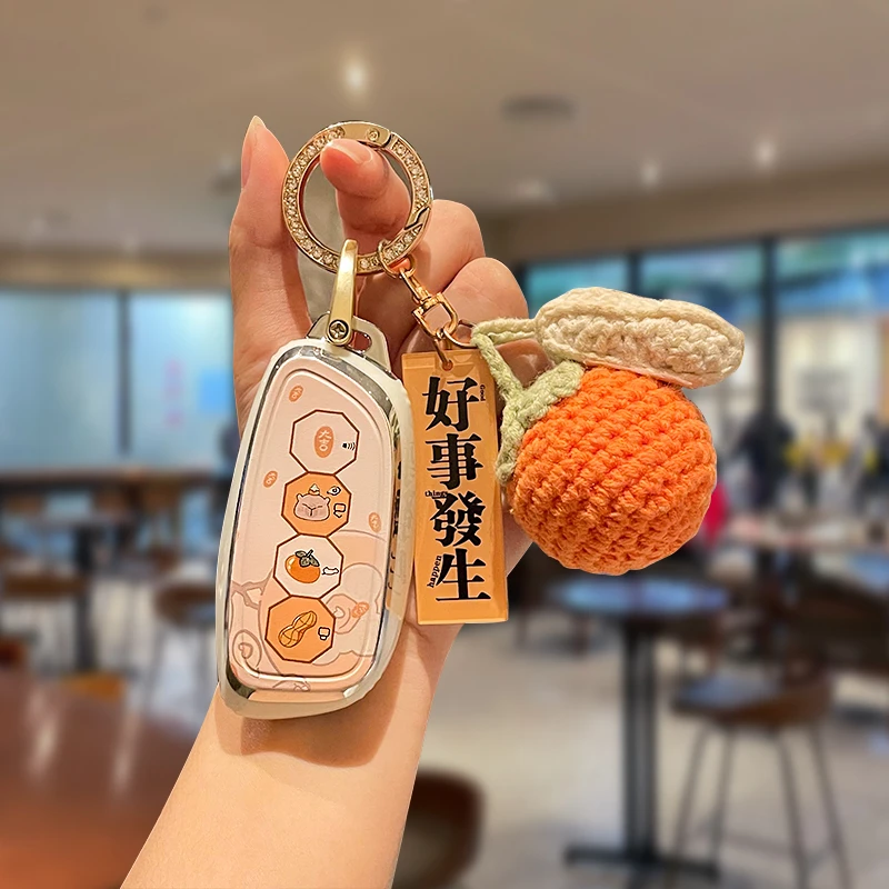 二喵哈弗二代大狗钥匙套长城哈佛猛龙神兽枭龙max酷狗枭龙车扣壳