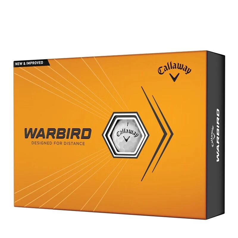凹凸兽Callaway卡拉威高尔夫球两层球二层球warbird练习球稳定