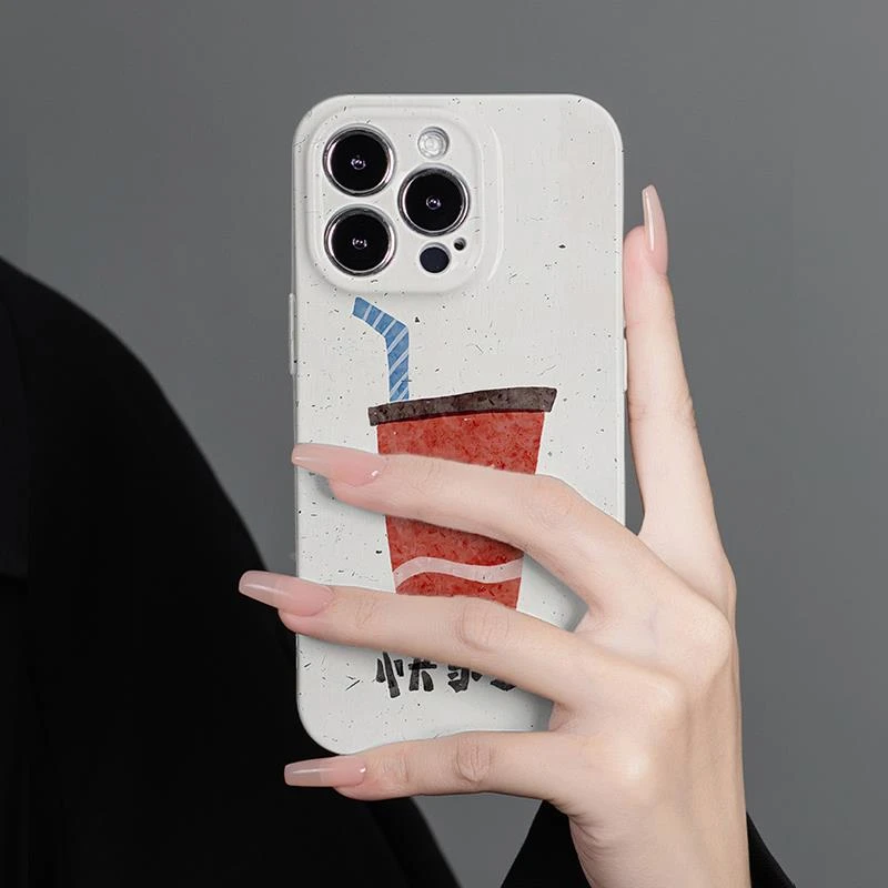 适用快乐水可乐适用新款华为mate60pro小米14vivo荣耀nova手机壳
