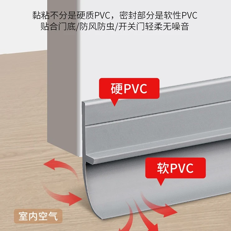 阻门器防尘防鼠板门档厨房房门堵门器防老鼠专用门缝门底密封条