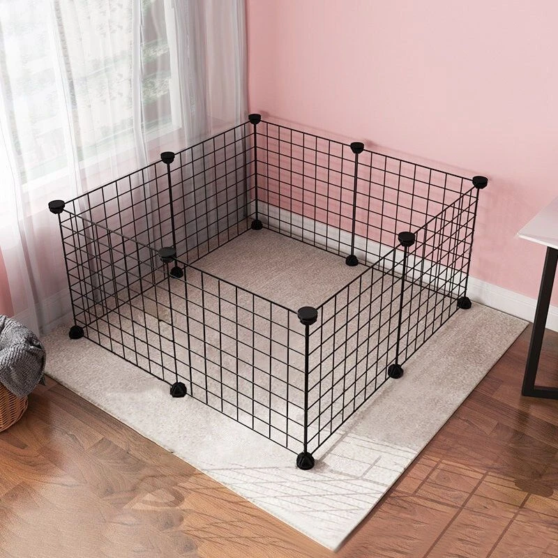 狗围栏家用室内狗笼子宠物栅栏围栏自由组合中小型犬泰迪柯基训厕