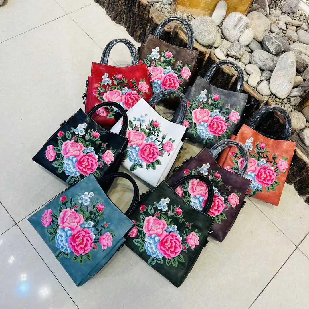 女包非遗苏绣手工点钻颜色看不清告诉主播或联系客服6609全色