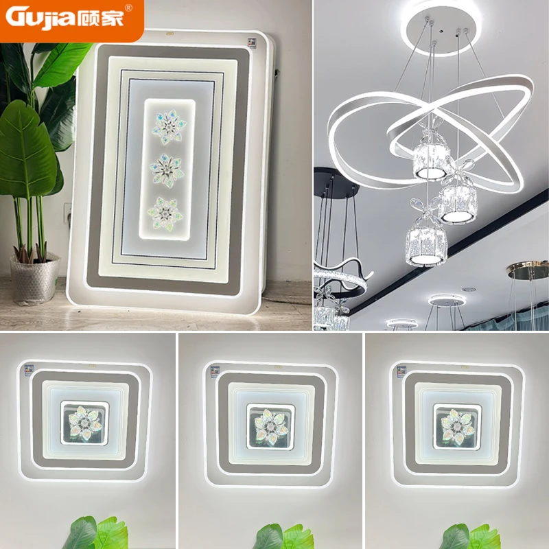 顾家 客厅灯主灯2024新款吸顶灯现代简约大灯主卧室广东中山灯具