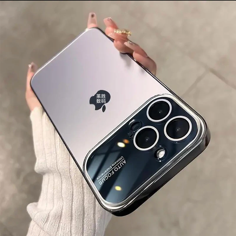 适用于苹果15/14/13/12/11镜头全包磨砂iPhone15promax防摔手机壳