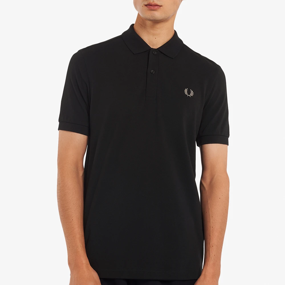 FRED PERRY弗雷德·佩里 夏季男士刺绣商务休闲短袖POLO衫 M6000