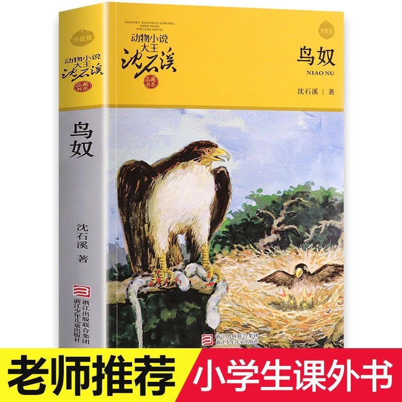 鸟奴 沈石溪动物小说品藏书系升级版 小学生课外阅读书籍6-12岁青