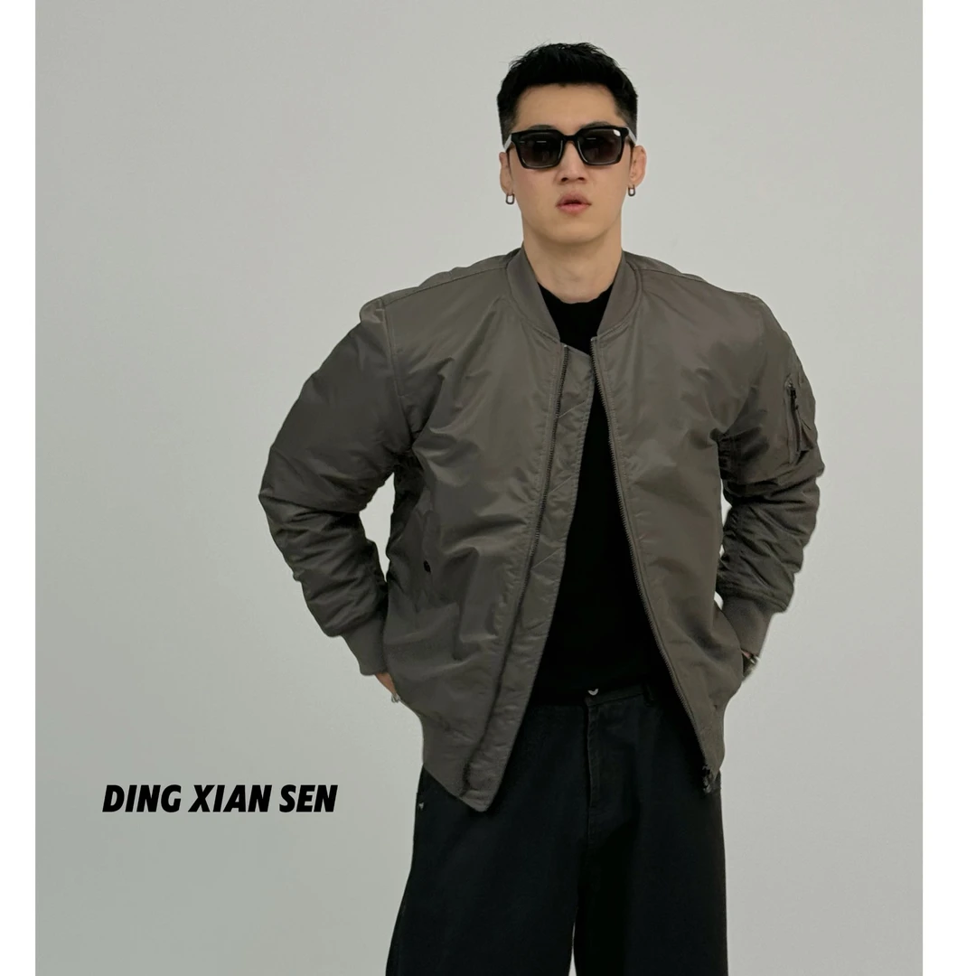 丁先森-经典MA1飞行员棒球服穿款百搭户外情侣款夹克外套