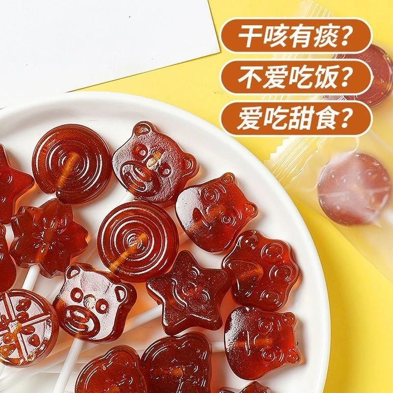 梨膏棒棒糖纯手工无添加零防腐宝宝儿童糖果休闲网红健康美味零食